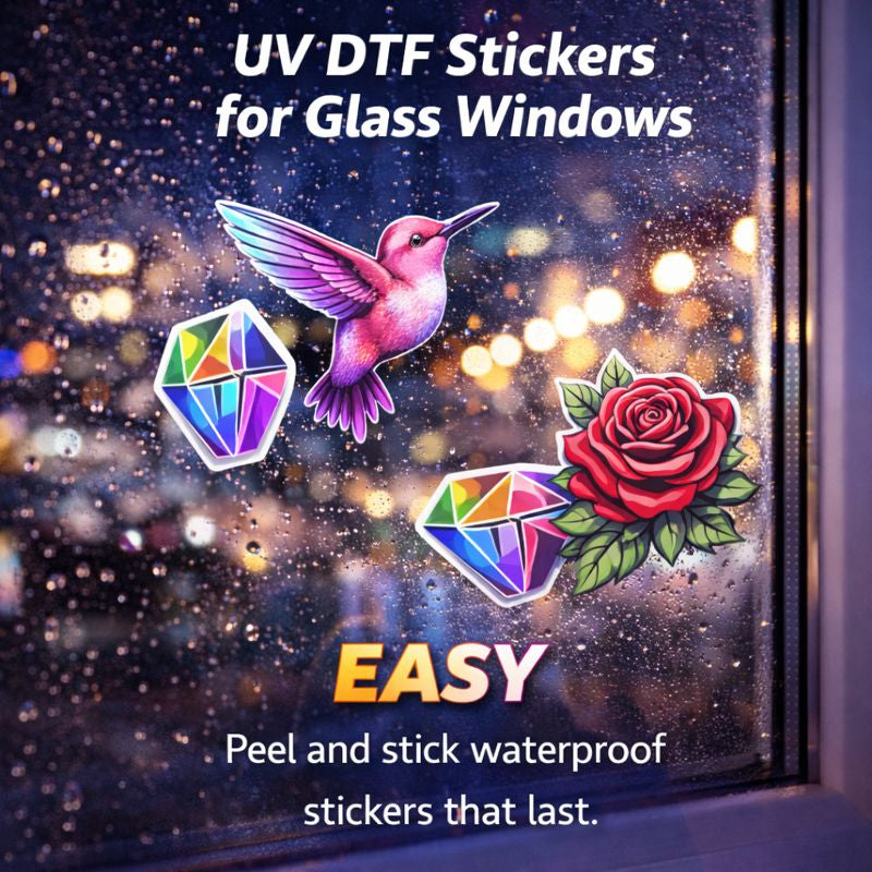 CREATE a Sheet of UV DTF Stickers