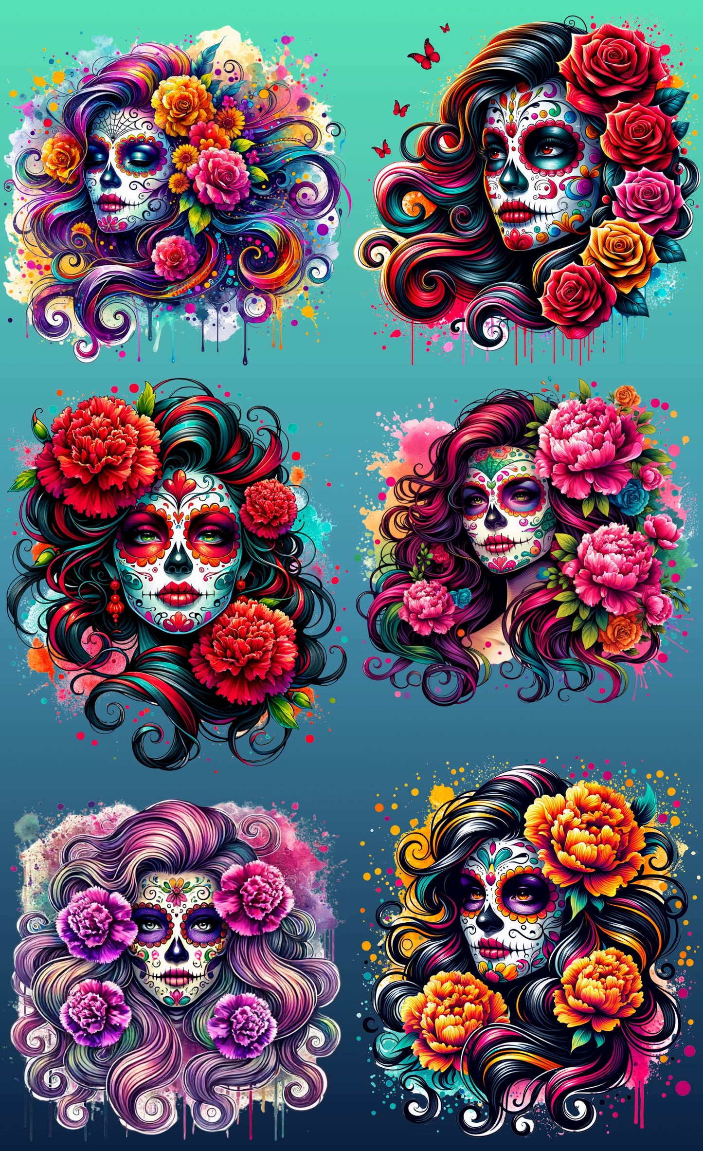 Day of the Muertos Catrina