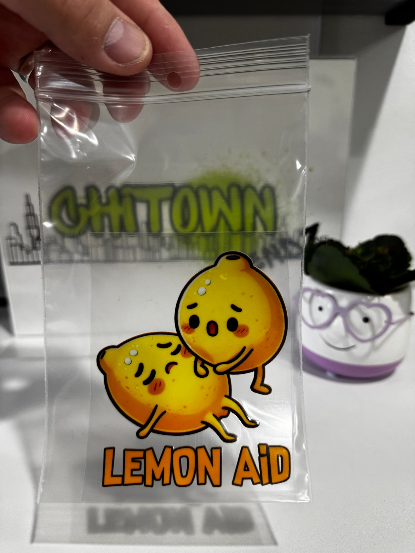UV DTF Stickers Lemon Aid