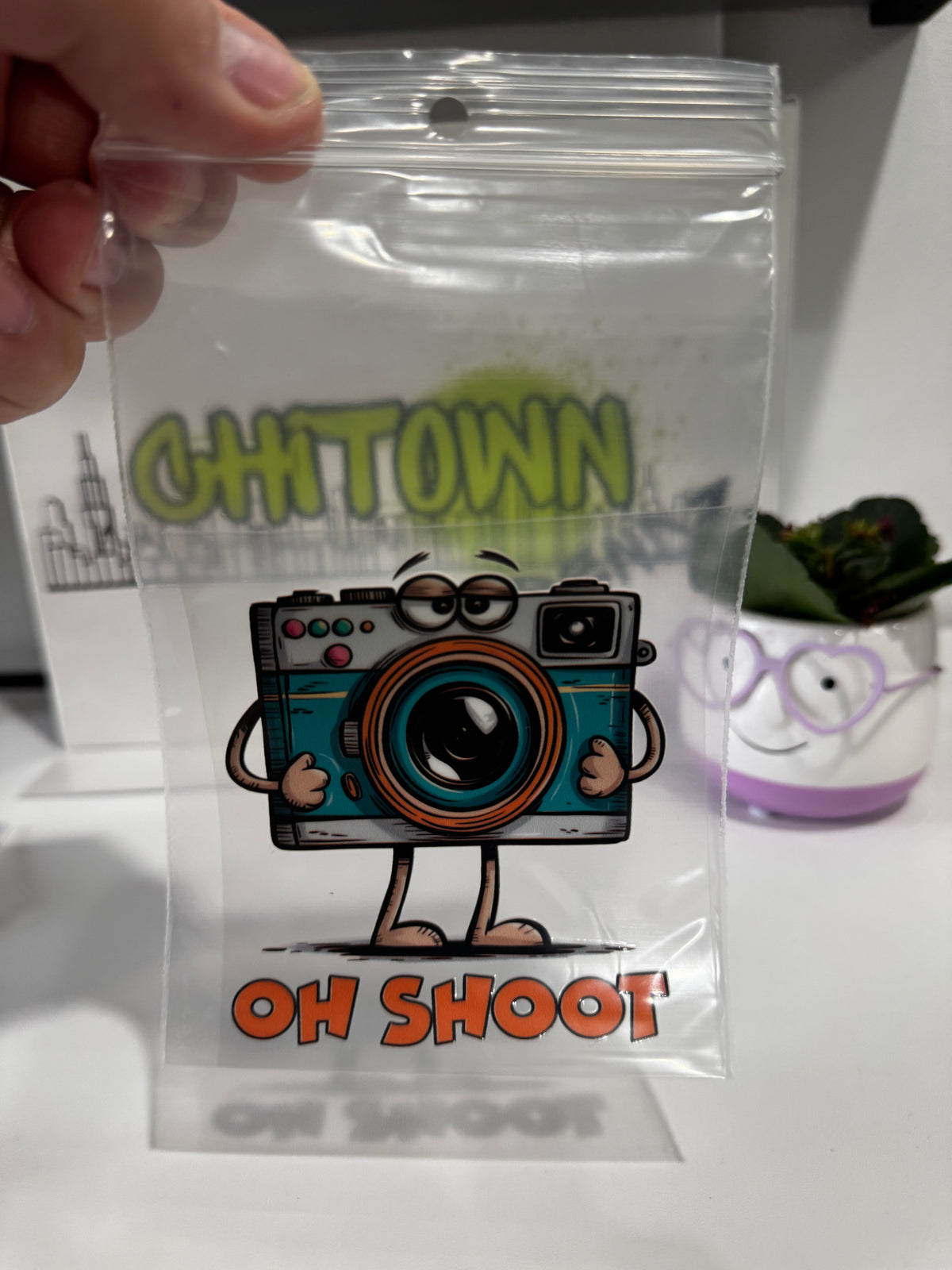 UV DTF Stickers Oh Shoot