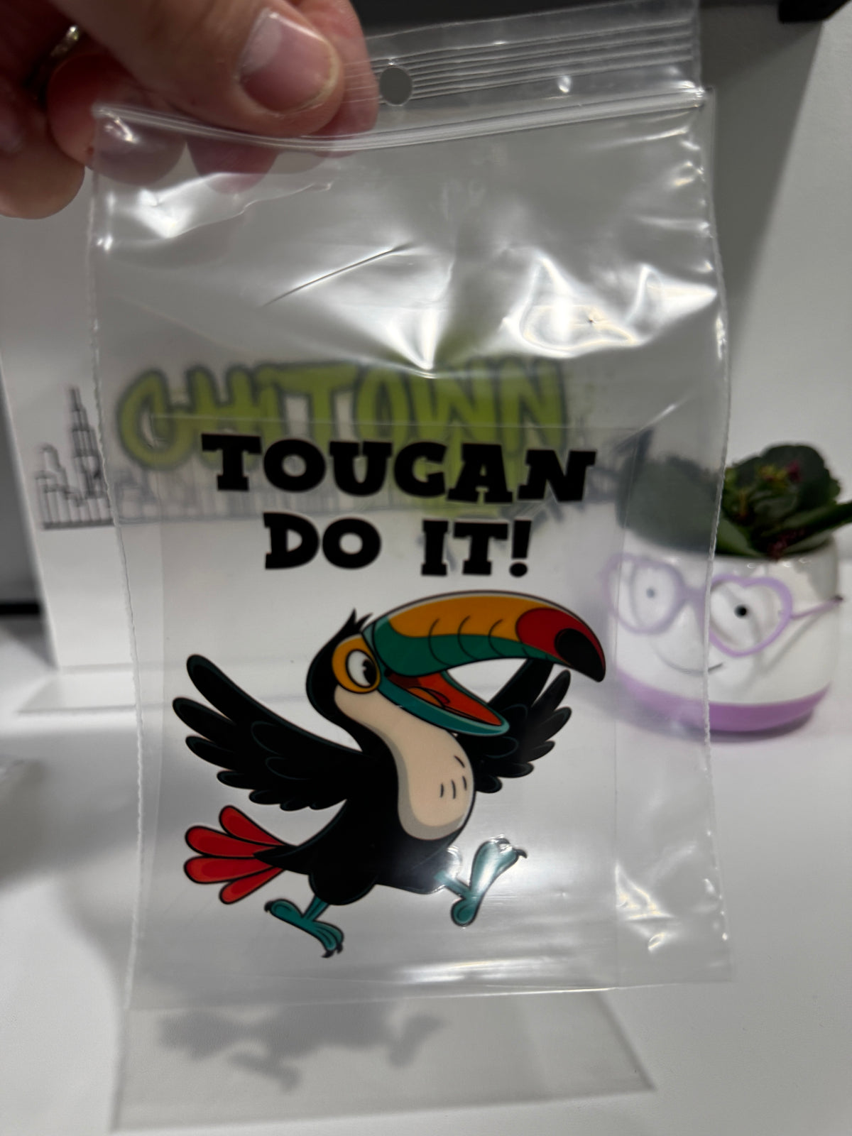 UV DTF Stickers Toucan Do It