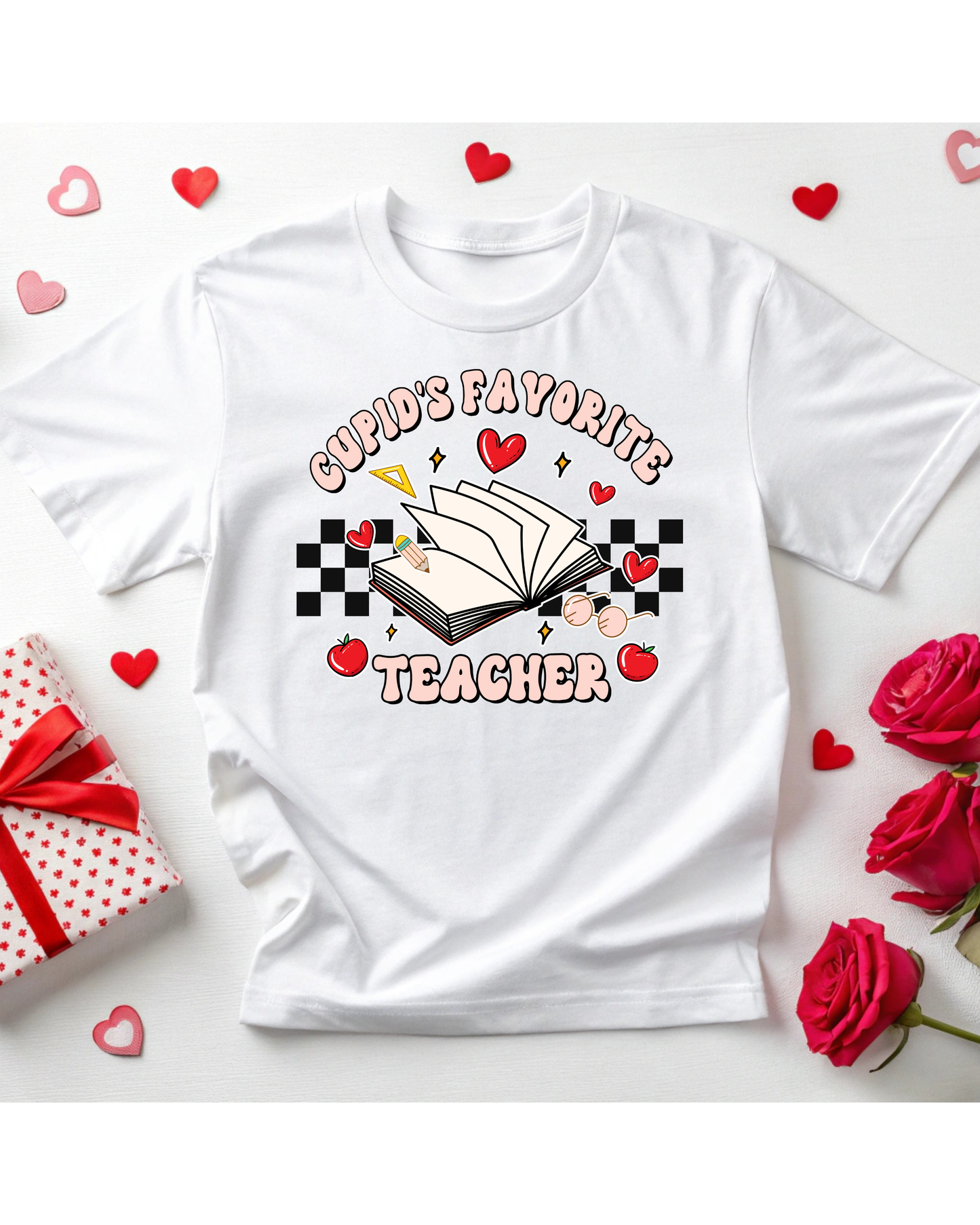 Hoja de la pandilla de maestros de San Valentín: edición "El maestro favorito de Cupido" 💘🍎