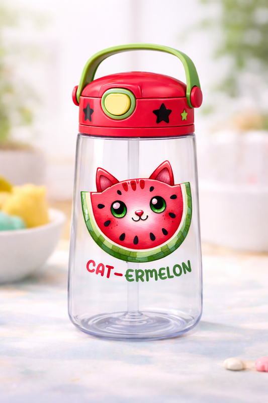 UV DTF Stickers Cat-ermelon