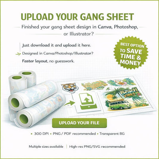 Upload a Gang Sheet