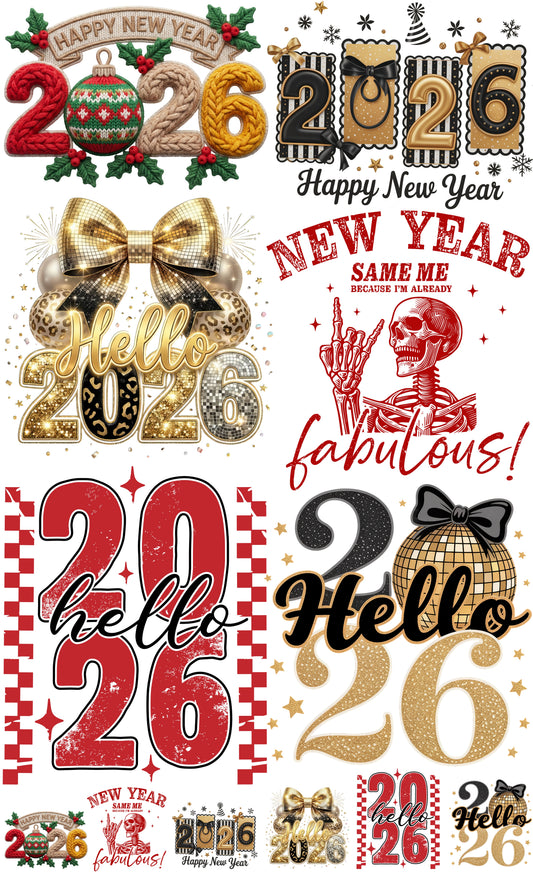 New Years Gang Sheet