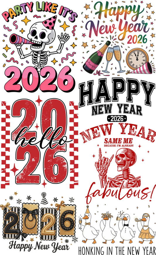 New Years Gang Sheet 2