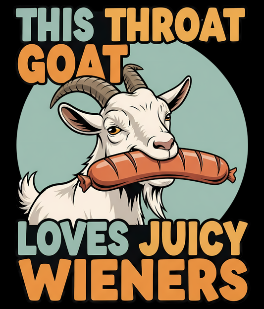 Throat Goat DTF Transfer