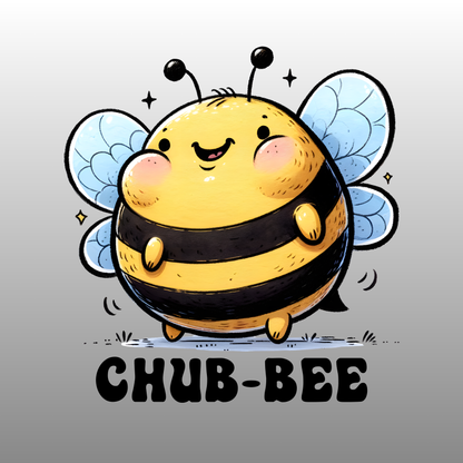 UV DTF Stickers Chub BEE