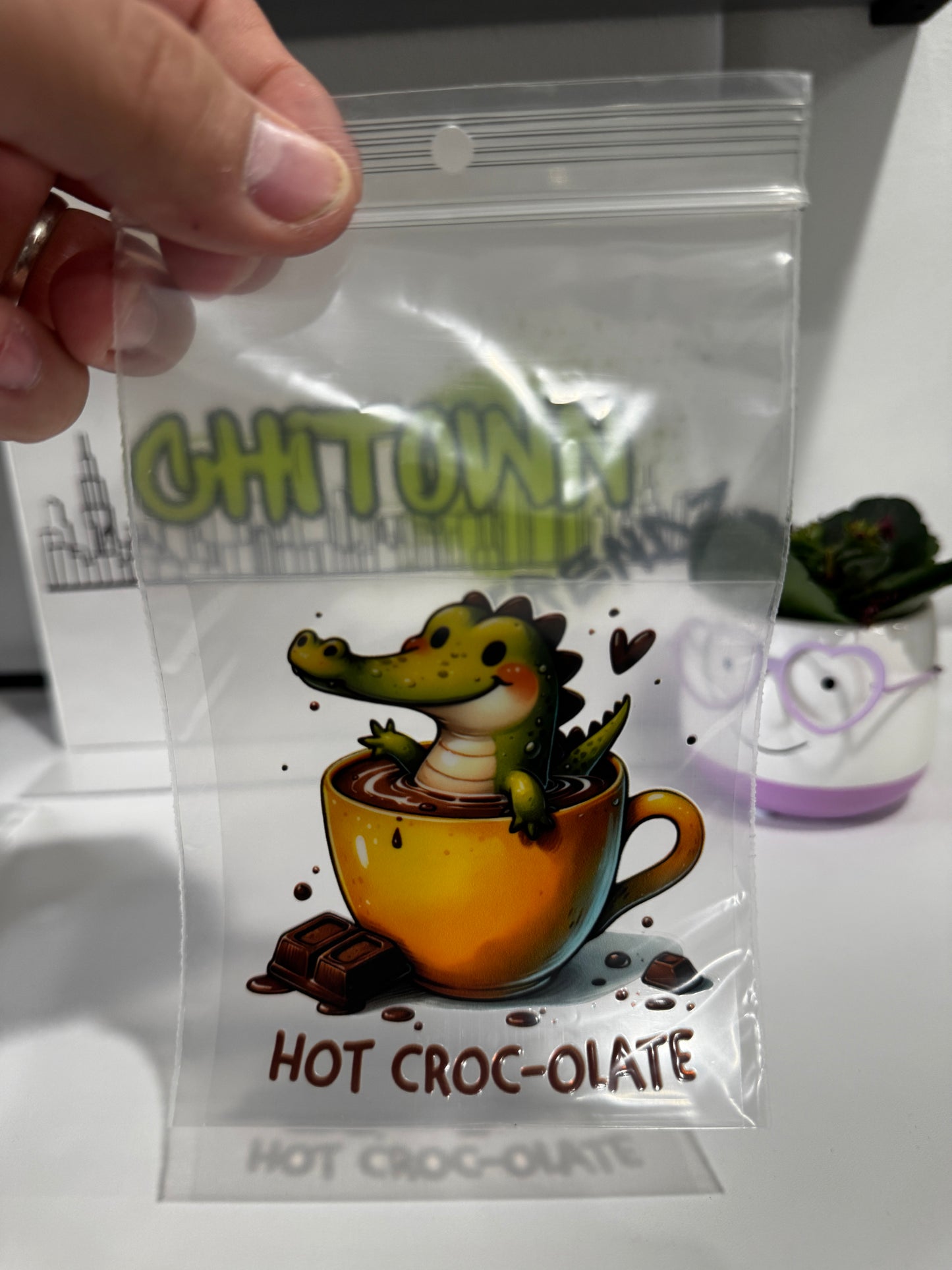 UV DTF Stickers Hot Croc-olate