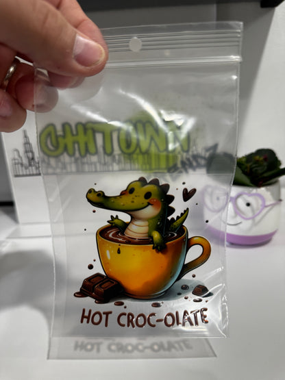 UV DTF Stickers Hot Croc-olate
