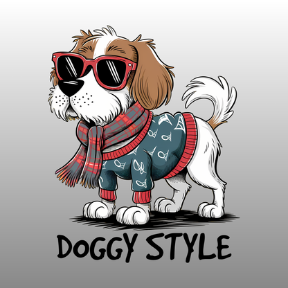 UV DTF Stickers Doggy Style