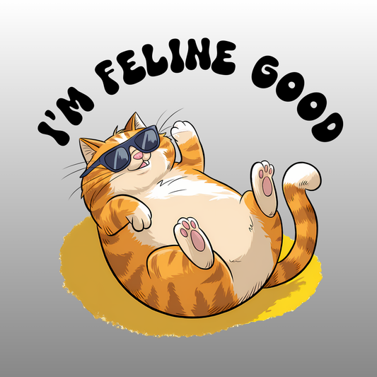 UV DTF Stickers Feeling Good