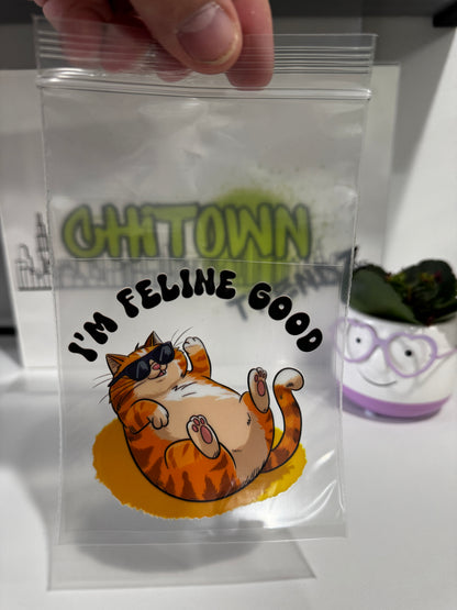 UV DTF Stickers Feeling Good