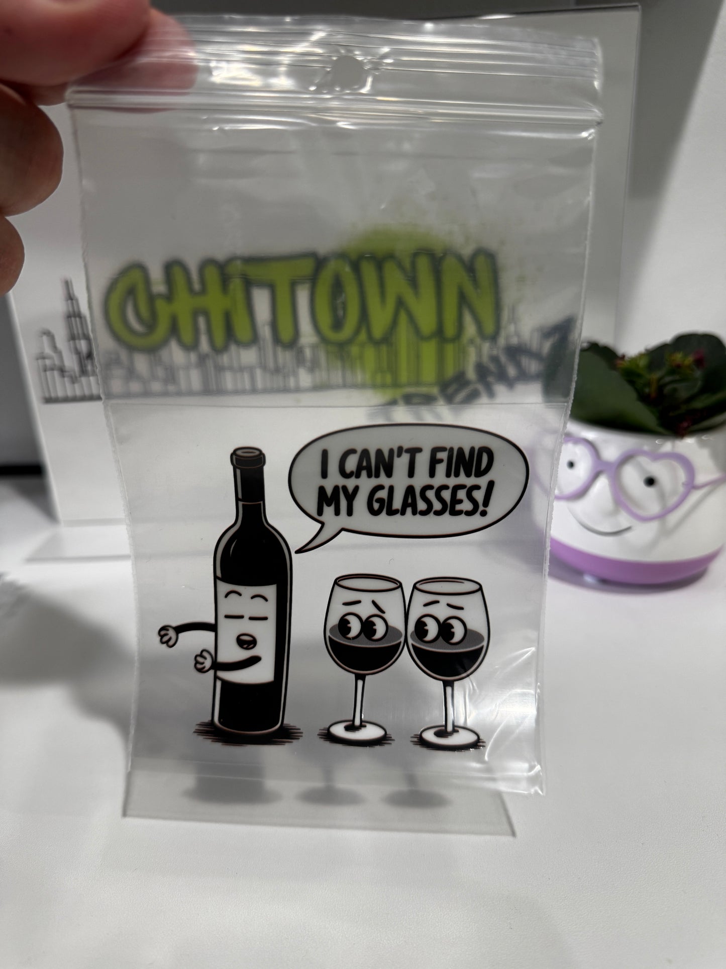 UV DTF Stickers Can't find my glasses