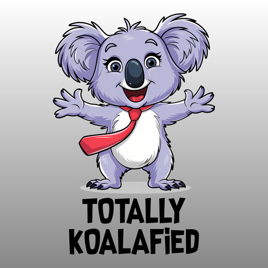 UV DTF Stickers Totally Koalafied