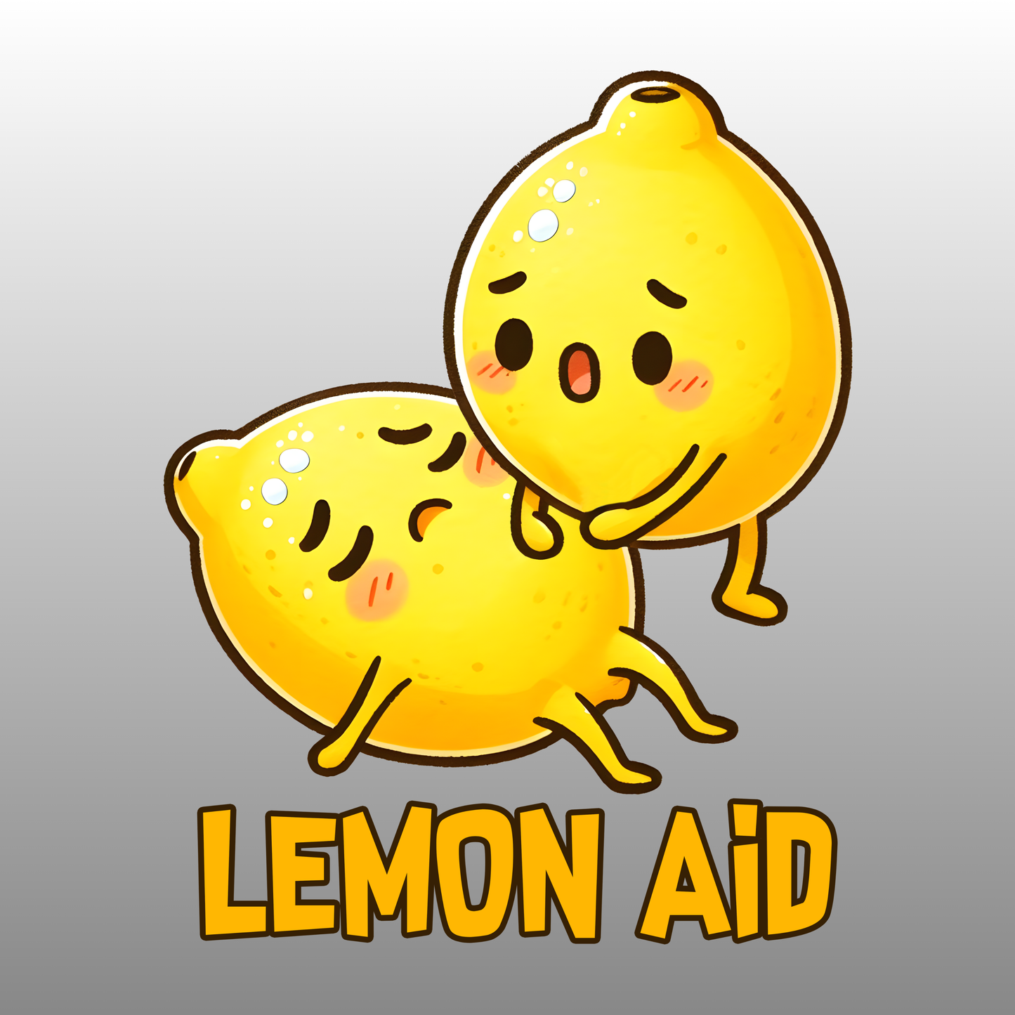 UV DTF Stickers Lemon Aid
