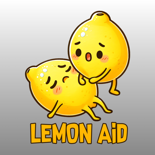 UV DTF Stickers Lemon Aid