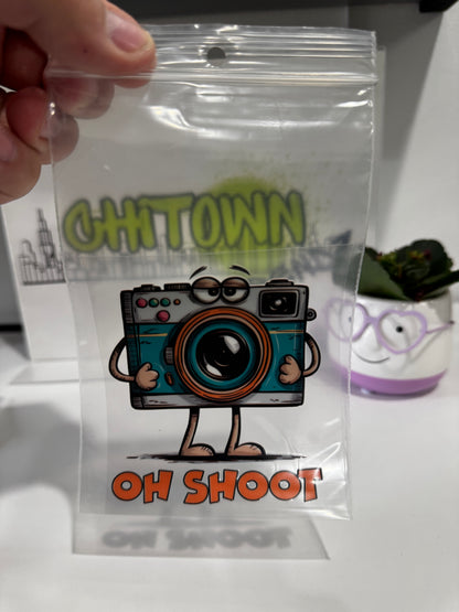 UV DTF Stickers Oh Shoot