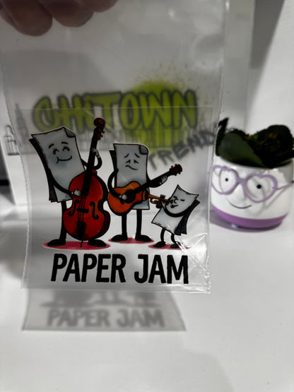 UV DTF Stickers Paper Jam