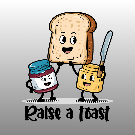 UV DTF Stickers Raise a Toast