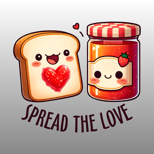 UV DTF Stickers Spread the Love