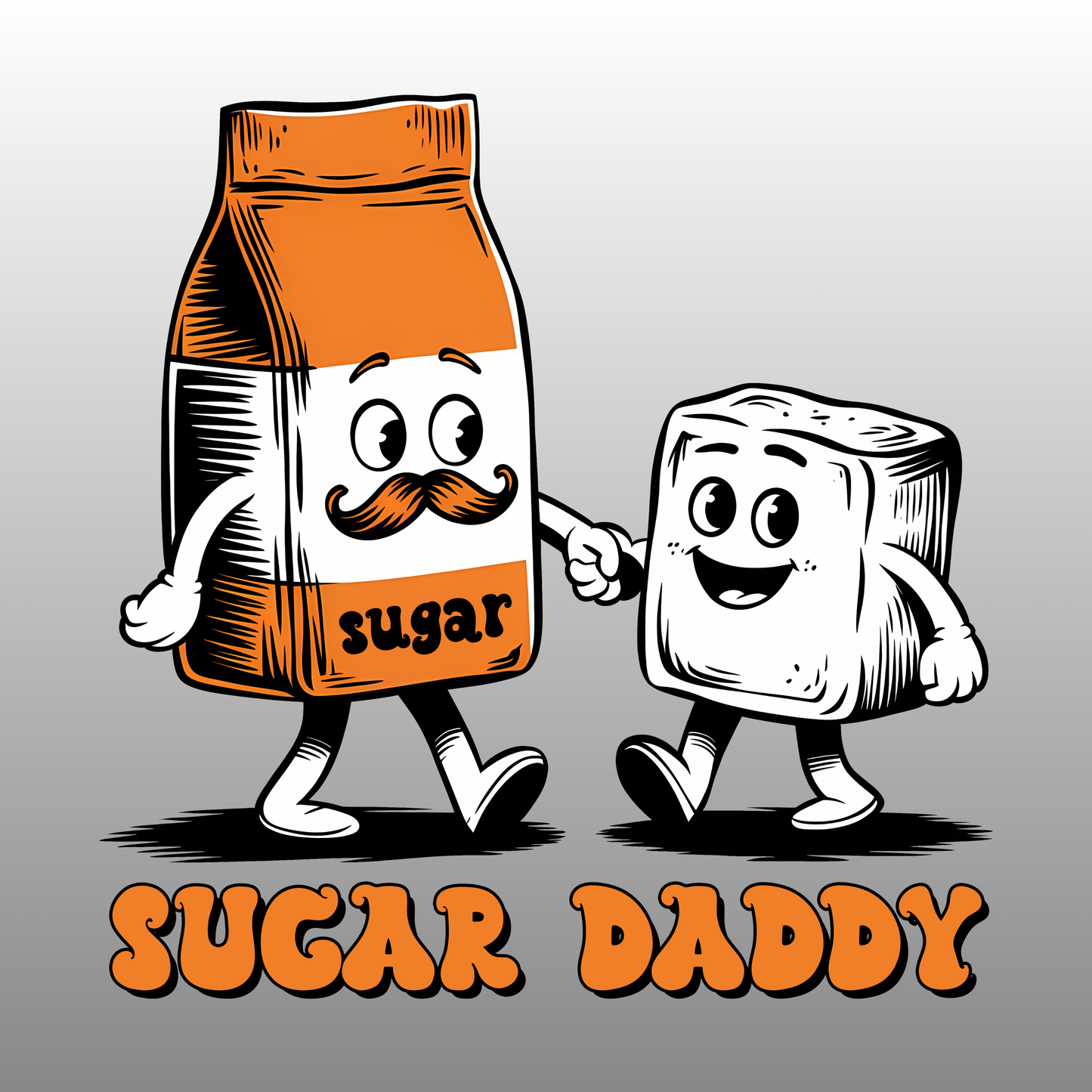 UV DTF Stickers Sugar Daddy