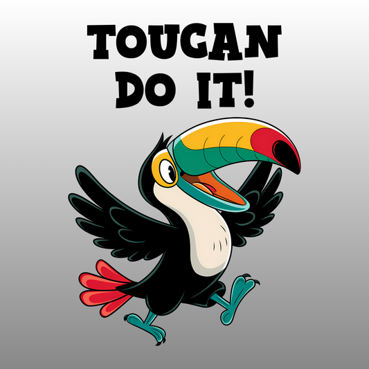 UV DTF Stickers Toucan Do It