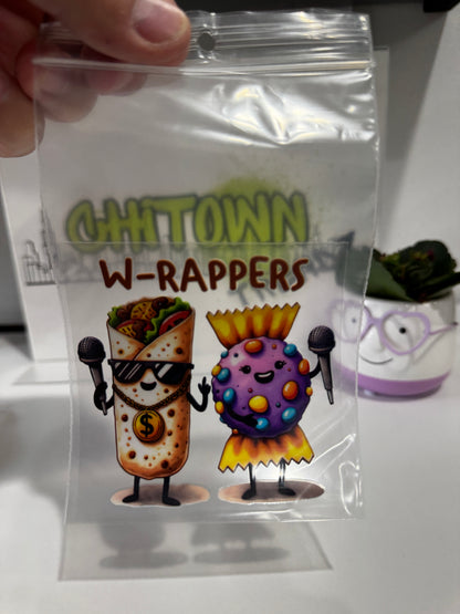 UV DTF Stickers W-RAPPERS