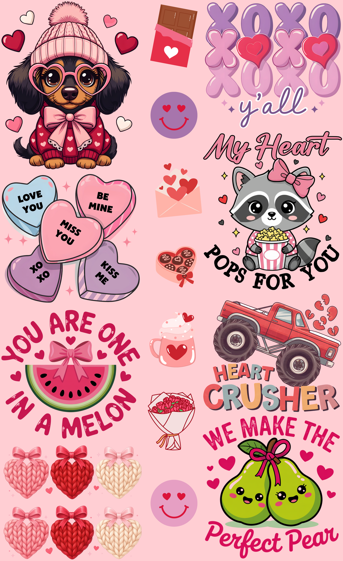 Hoja de San Valentín: Edición de amor tierna y llena de juegos de palabras 🍓💘
