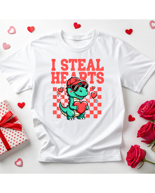 💘🦖 Valentine’s Gang Sheet – Cute Creatures & Punny Love Edition 🦖💘