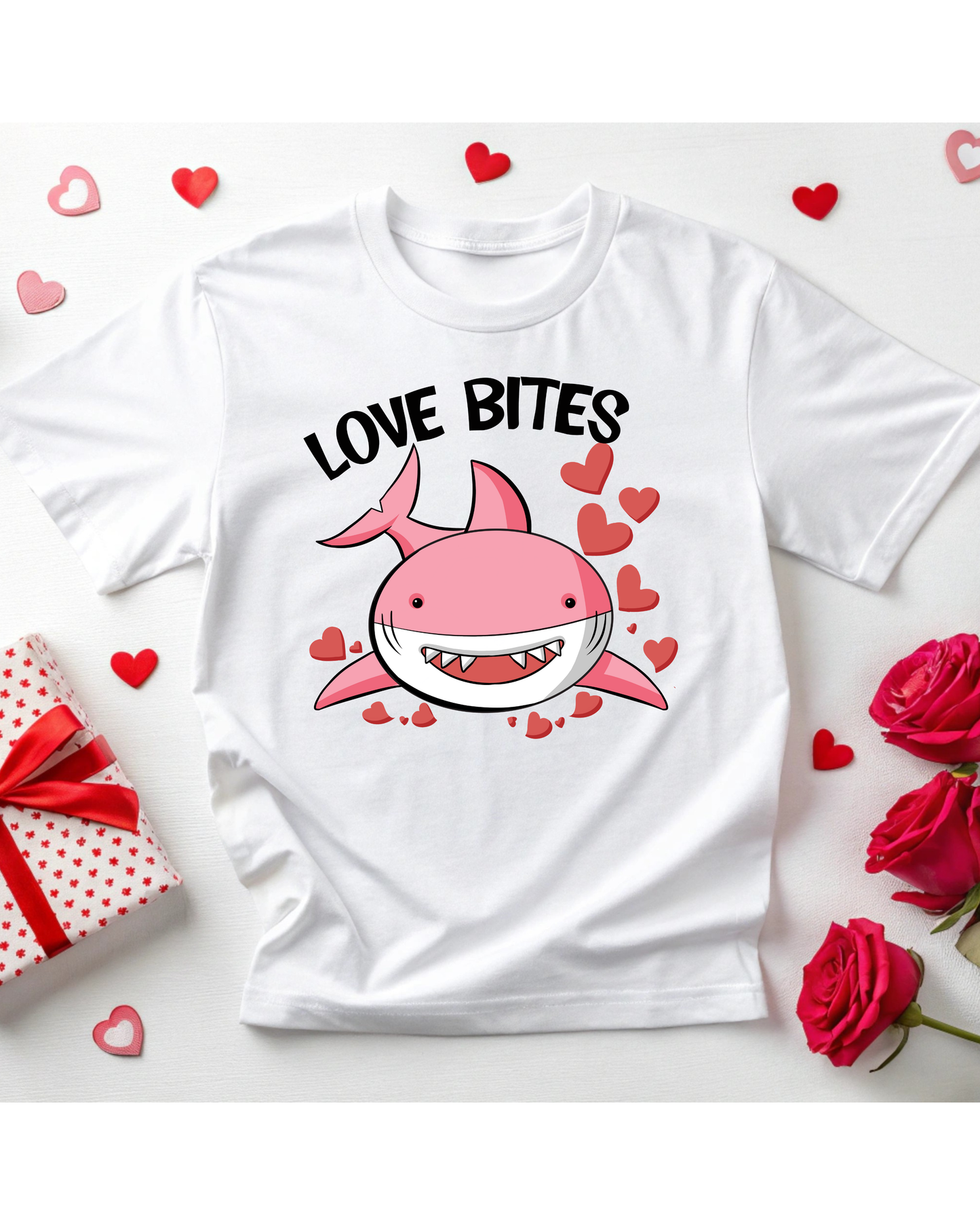 Hoja de pandillas de San Valentín: Edición de criaturas lindas y amor con juegos de palabras