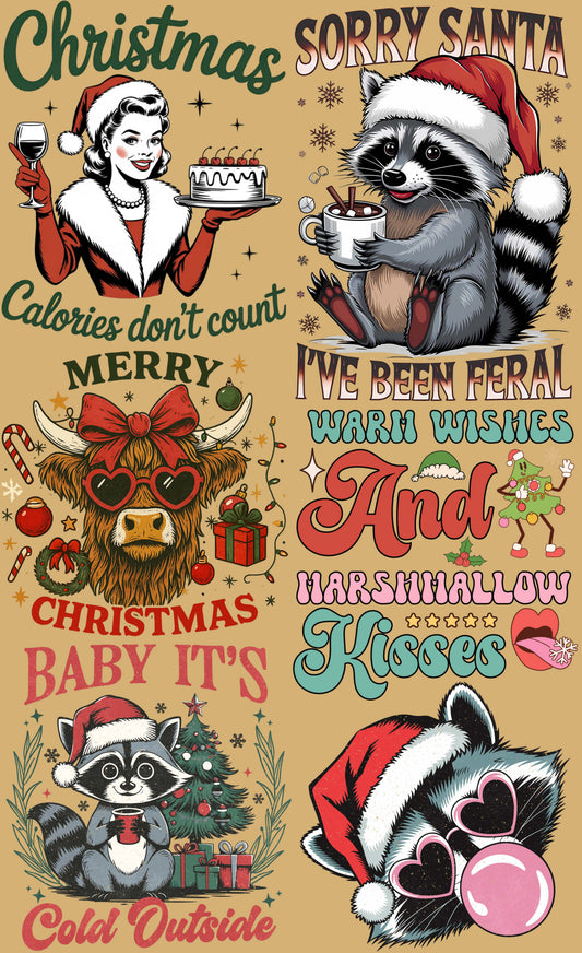 Retro Christmas Mischief